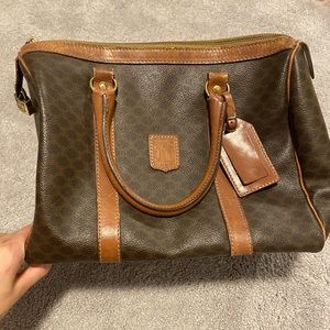 Vintage CELINE Macadam speedy bag